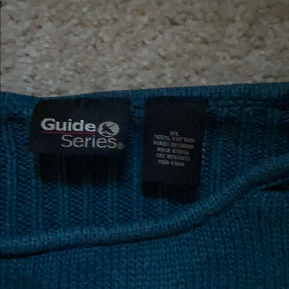 Teal heavy sweater - Picture 2 of 2